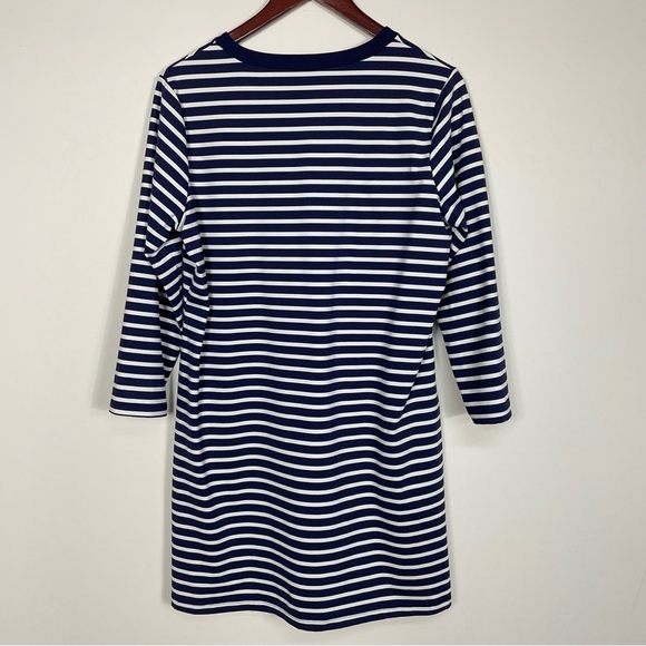 Lands' End Striped Swim Cover Up Dress Size M (10-12) - Picture 10 of 12